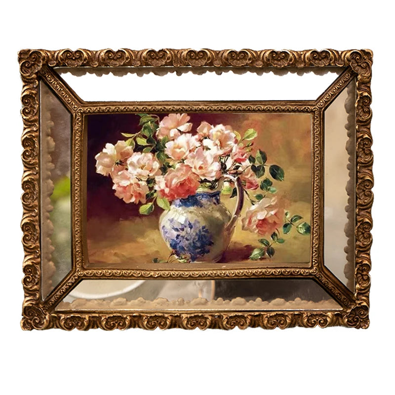 cadres photo relief résine ancien européen rétro shabby chic décor mural tableaux vintage ornements