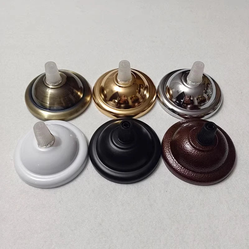 socquettes suspension moderne vis blanc doré noir marron mat opaques fixations câbles
