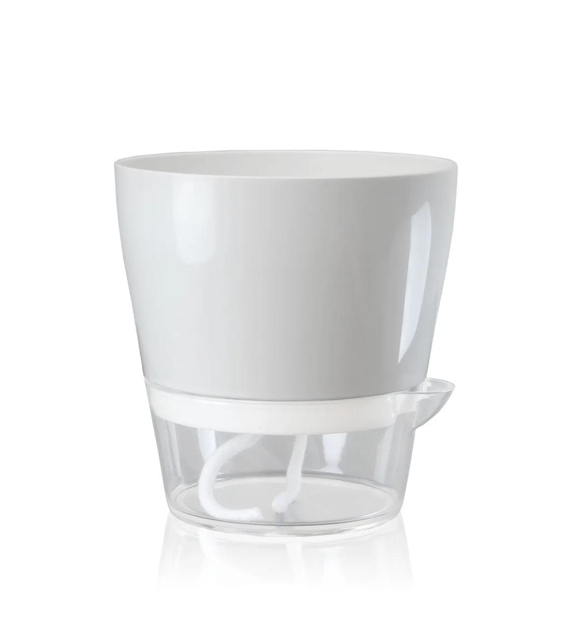 pot fleurs transparent bas blanc rose pâle vert clair moderne annuaire flexible