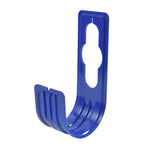 enrouleur tuyau arrosage adhésif utilitaire vert bleu noir minimaliste fixations vis clous flexible