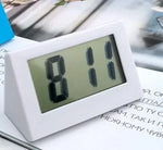 horloge électronique moderne température humidité alarme batterie 12 24h noir blanc rose