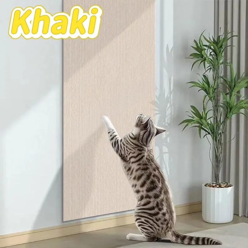 tapis anti griffes chat tissu adhésif protection canapé moderne gris beige adjustable