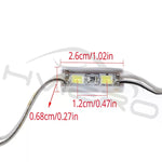 barre lumineuse led blanc argentée éclairage décoratif intérieur extérieur ip65