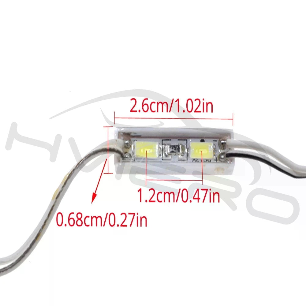 barre lumineuse led blanc argentée éclairage décoratif intérieur extérieur ip65