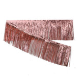 guirlande paillettes rose doré rouge festive 30cm 200cm opaques décoration fête