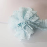 ruban dentelle rose clair blanc bleu clair jaune clair vintage 5m 5.2cm écologique mariage