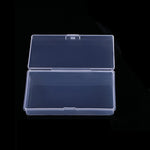 boîtes rangement transparentes modernes réutilisables clips fermeture pratique bijoux articles divers