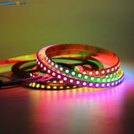 ruban led flexible smd multicolore 60leds 144leds adhésif moderne full magic color