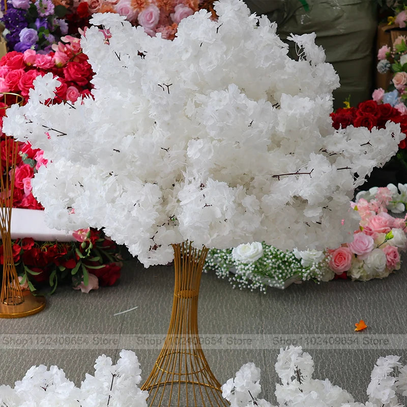 arche décoration mariage blanc fleurs artificielles extérieur moderne décoration maison anniversaire baby shower pendaison