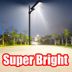 lampe solaire led motion sensor exterieure moderne noire ip65 abs