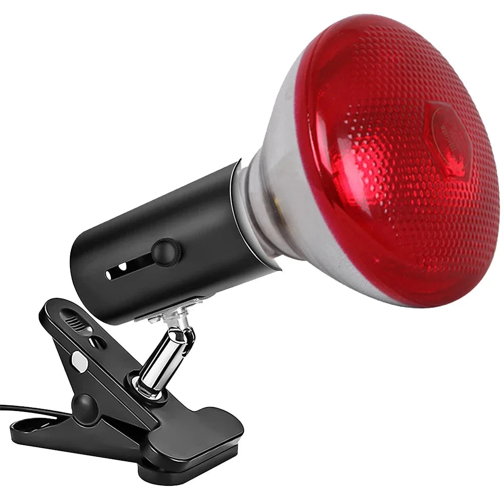 lampe led rouge noir raffermissement peau rajeunissement points lumineux moderne