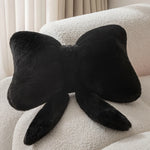 coussin forme nœud papillon rose clair doux polyester coton moderne halloween noël décoration cadeau
