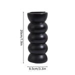 vase blanc moderne minimaliste plastique souple décoration intérieur arrondi chambre salon