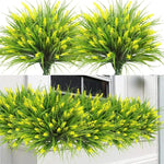 plantes artificielles rouge vert violet fleurs cônes feuilles modernes extérieur intérieur décoration maison chambre