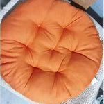 coussin rond antidérapant coton polyester couleur gris moderne øllets 30cm violet bleu marron jaune