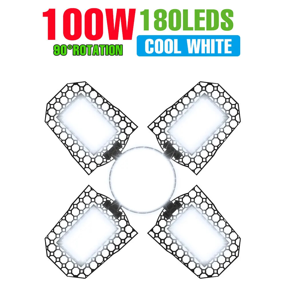 lampe led déformable noir blanche 1000 lumens e27 industrielle moderne