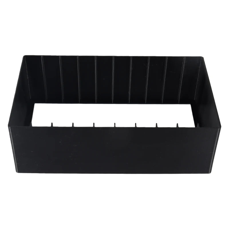 rangement cassettes audio noir texturé moderne organisation maison 11.5cm 6.1cm 19.3cm