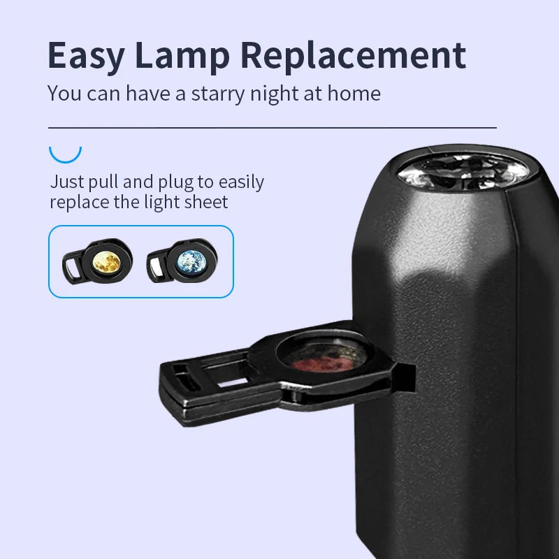 projecteur lumineux usb noir moderne clips câble led veilleuse chambre fenêtre decoration murale