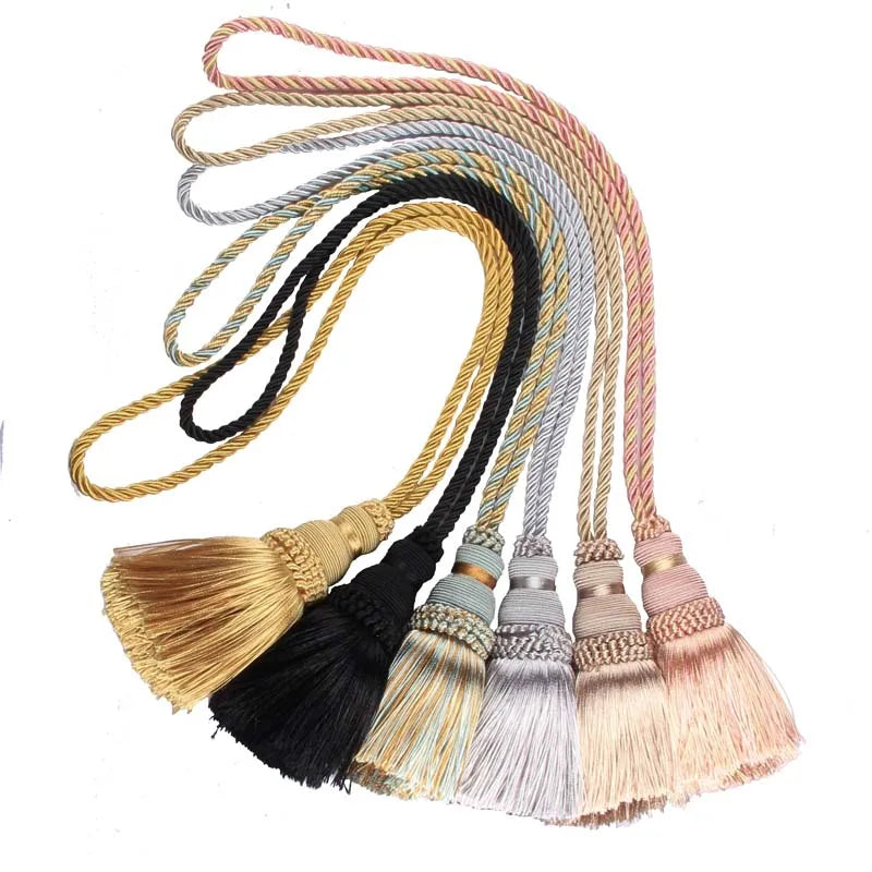 ruban rideaux classique élégant gris clair doré rouge beige noir rose pâle bleu clair