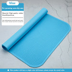 tapis antidérapant toilettage animaux couleur bleue verte jaune strié givré professionnel utilitaire