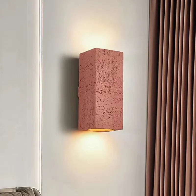 lampe murale moderne noir gris rose beige clair aspect naturel éclairage quotidien cuisine étude