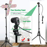 lampe led croissance plantes intérieur spectre complet trépied ajustable clip fixation