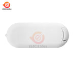support lampe e27 base ab abs télécommande contrôle distant interrupteur rf blanc métal argenté