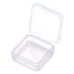 boîte rangement plastique transparente poignées bijoux petits objets divers accessoires