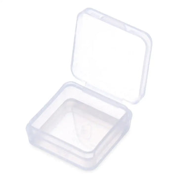 boîte rangement plastique transparente poignées bijoux petits objets divers accessoires