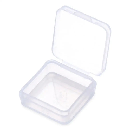boîte rangement plastique transparente poignées bijoux petits objets divers accessoires