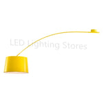 lampe moderne noir jaune blanc rouge fixation murale éclairage led chambre salon contemporain