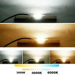 source lumineuse led blanc moderne 50w 6000k 73mm 69mm diycobchip inondation