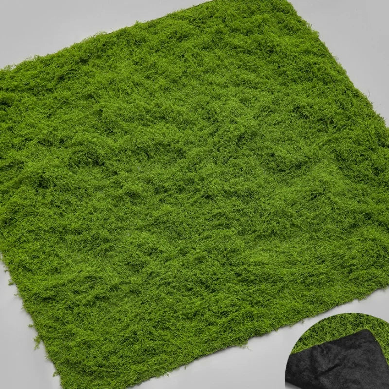 tapis herbe artificielle extérieure festival mariage anniversaire vert texture naturelle 100x100cm