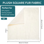 tapis noir fourrure peluche épais moderne doux bricolage couture tissu polyester antimicrobien contrôle odeurs