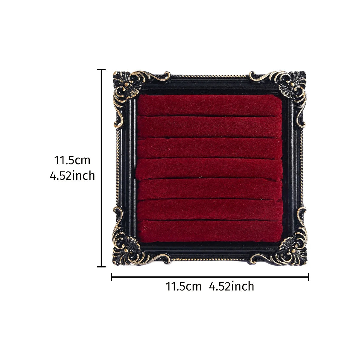 présentoir bijoux bois velours classique vert blanc rouge gris noir femmes