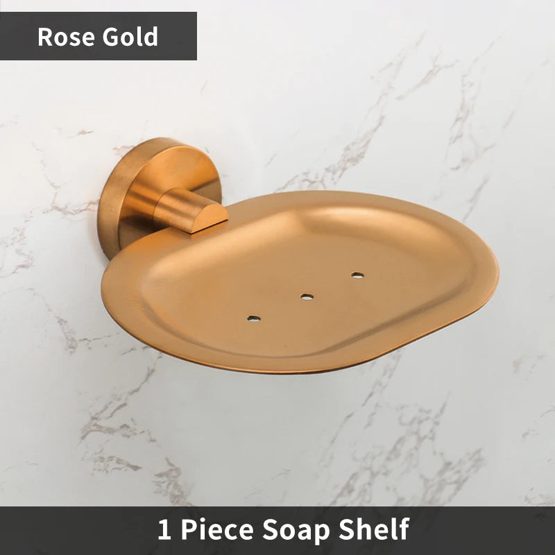 accessoires salle bain or rose moderne porte serviettes porte savon porte papier toiletteporte gobelet