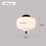 lampe suspendue moderne blanc noir texture pointillisme chaînes facile chambre salon