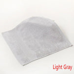 serviettes faciales coton carrées modernes rose gris bleu vert marron texture tissée absorption extreme