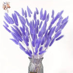 décoration maison bouquet fleurs séchées violet moderne anniversaire mariage décoration intérieure festive