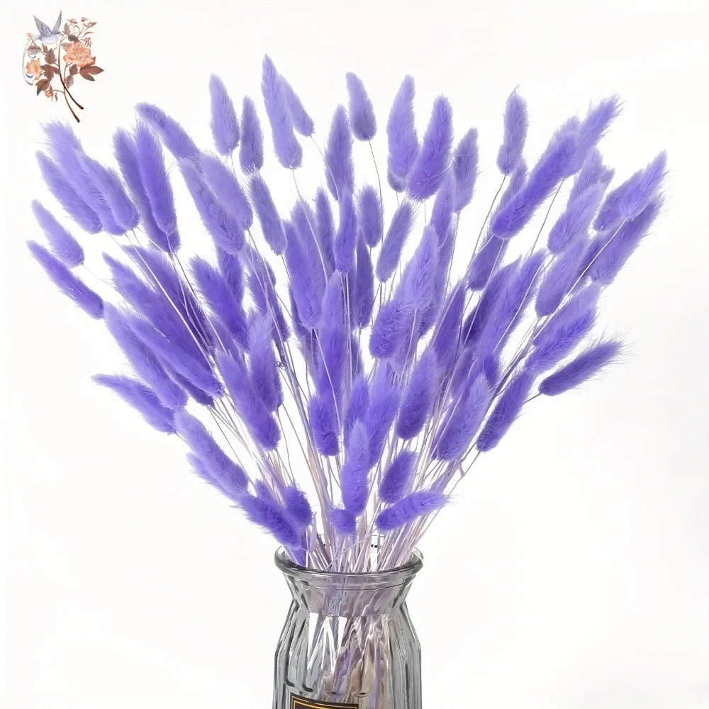 décoration maison bouquet fleurs séchées violet moderne anniversaire mariage décoration intérieure festive
