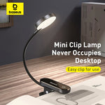 lampe moderne led rechargeable pince usb noir flux lumineux continu toucher interrupteur