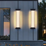 lampe murale moderne or noir rayures horizontales industrielle chambre entrée étude salle bain
