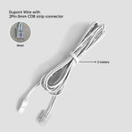 câble extension dupont connecteur cob 24v blanc moderne 2m 5mm 8mm 10mm lisse certification