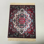 tapis souris motif fleurs persan classique caoutchouc antidérapant informatique bleu