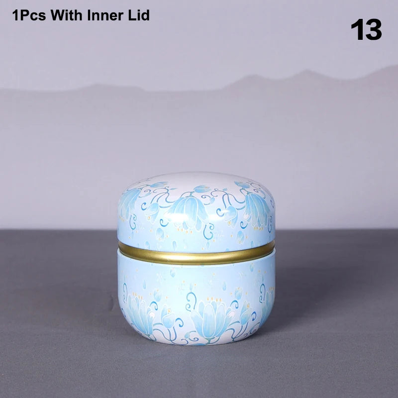 pot thé verre vintage poignée motif fleurs boisson rangement