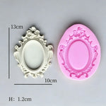 moule silicone plâtre plateau bijoux ciment décoration maison dentelle vintage shabby chic baroque