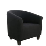 housse fauteuil moderne carreaux gris blanc élastique décorative salon salon maison intérieur