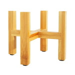 Assemblage simple du support de plante en bois
