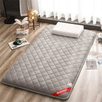 matelas mousse mémoire forme matelas gris quilté moderne couche canapé dormir antidérapant épais solide