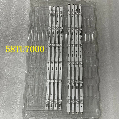 bande led rétroéclairage téléviseur samsung argenté aluminium connecteurs fixation moderne